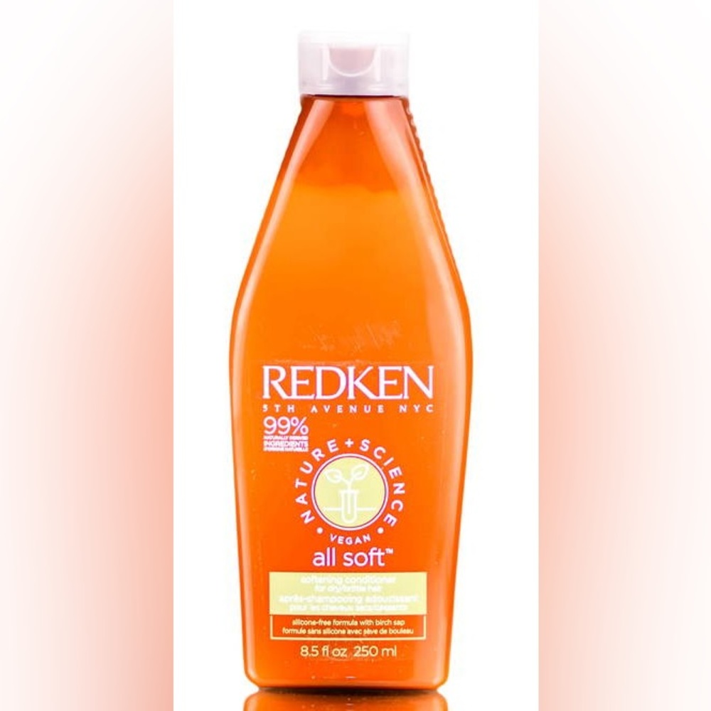 New Redken Nature + Science Vegan Shampoo in Bright Orange bottle